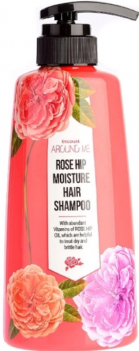 WELCOS Шампунь д/волос Around me Rose Hip Perfume 500мл.
