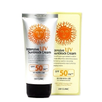 3W CLINIC Intensive UV Sun Block Cream SPF50+/PA+++ .