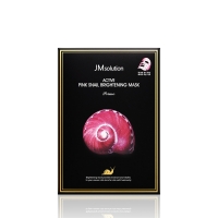 JMsolution Маска тканевая Active Pink Snail Brightening 30 мл.