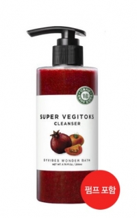Осветляющее детокс очищение для лица Chosungah By Vibes Wonder Bath Super Vegitoks Cleanser Red
