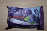 Juno Мыло-пилинг Blueberry 102 гр.
