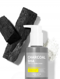 SOME BY ME Маска CHARCOAL BHA PORE CLAY BUBBLE  120мл.