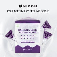 Пилинг-скраб молочный MIZON Collagen Milky Peeling Scrub
